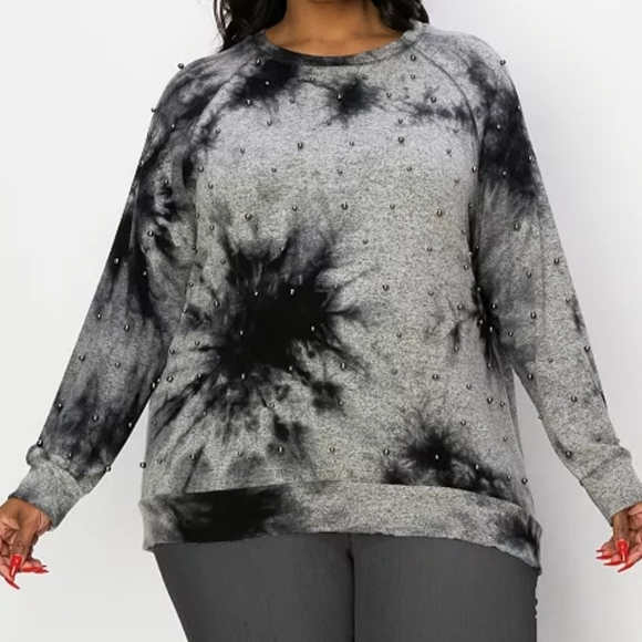 COIN 1804 Tops - ✨️NWT - Tie Dyed Lightweight Sweatshirt By COIN 1804